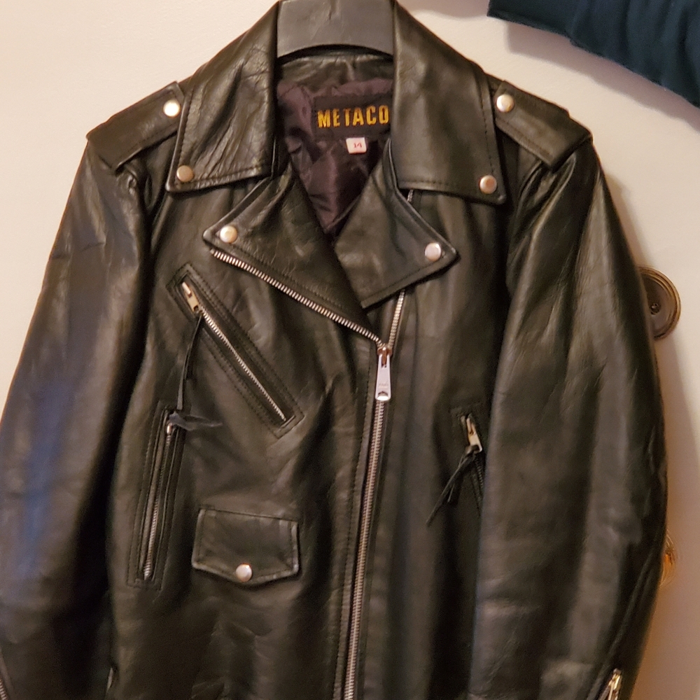 Womans Leather riding jacket